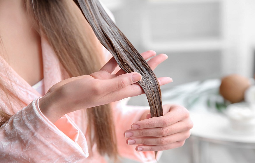 dry and damaged hair