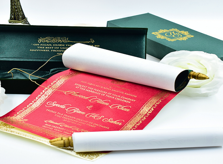 luxury wedding invitation cards